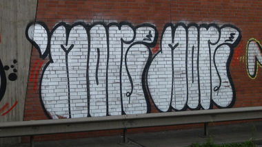 Graffiti Bombing - Photo by Dorfseufer69 - MORE, MORE (2014)