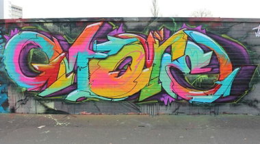 Graffiti Wall - Photo by Dorfseufer69 - More, 2014