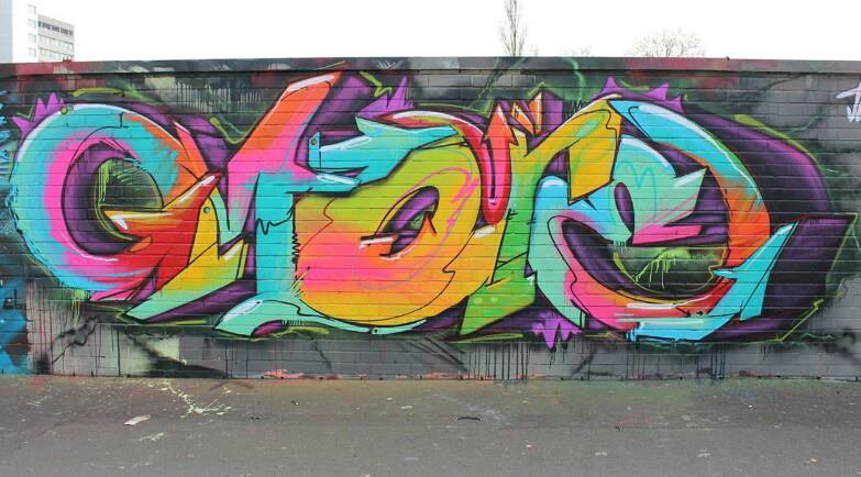 Graffiti Wall - Photo by Dorfseufer69 - More, 2014