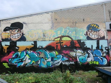 Graffiti Wall - Photo by Dorfseufer69 - MORE, TODS