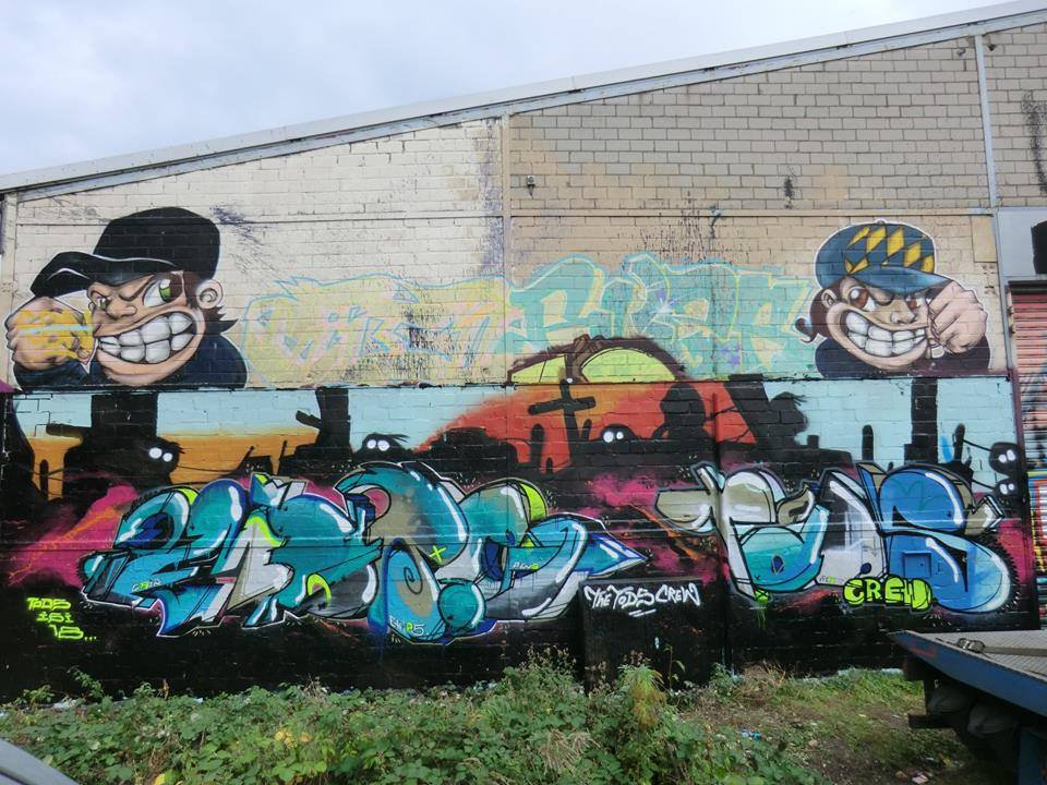 Graffiti Wall - Photo by Dorfseufer69 - MORE, TODS