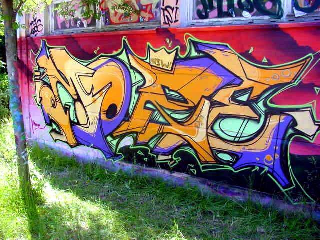 Graffiti Wall - Photo by Dorfseufer69 - MORE