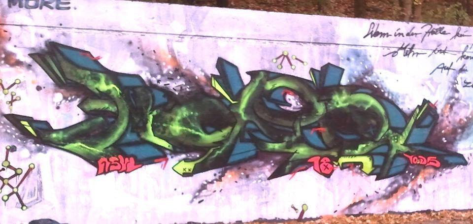 Graffiti Wall - Photo by Dorfseufer69 - Mr., MORE