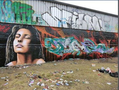 Graffiti Wall - Photo by Dorfseufer69 - More
