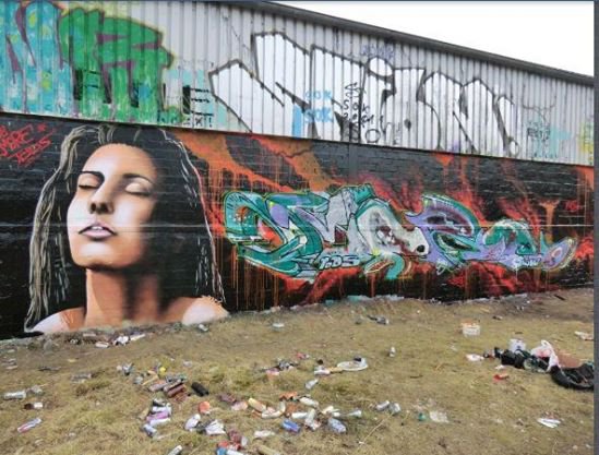 Graffiti Wall - Photo by Dorfseufer69 - More