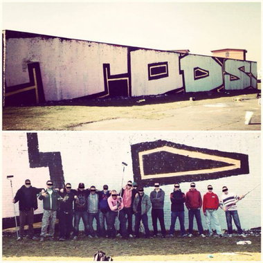 Graffiti Wall - Photo by Dorfseufer69 - TODS, CREW