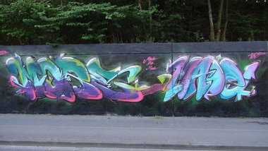 Graffiti Wall - Photo by Dorfseufer69 - MORE, MADE, https://www.flickr.com/photos/125817596@N07/