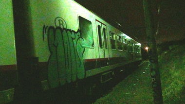 Graffiti Train - Photo by Dorfseufer69 - MORE