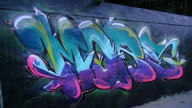 Graffiti Wall - Photo by Dorfseufer69 - MORE, TODS, CREW