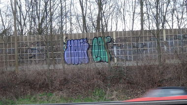 Graffiti Bombing - Photo by Dorfseufer69 - MORE, CAIR
