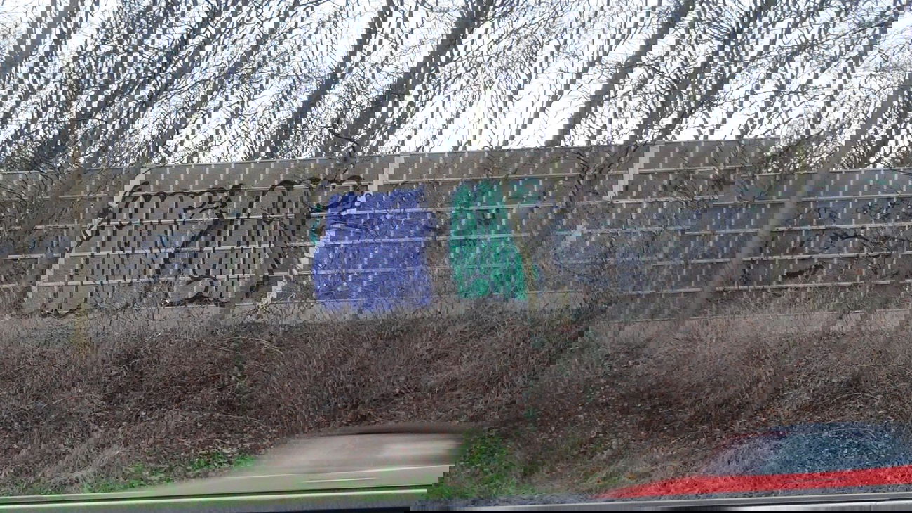 Graffiti Bombing - Photo by Dorfseufer69 - MORE, CAIR