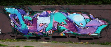 Graffiti Wall - Photo by Dorfseufer69 - Mr., More, tods