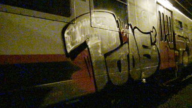 Graffiti Train - Photo by Dorfseufer69 - tods, tods