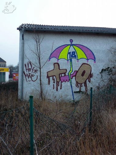 Graffiti Bombing - Photo by Dorfseufer69