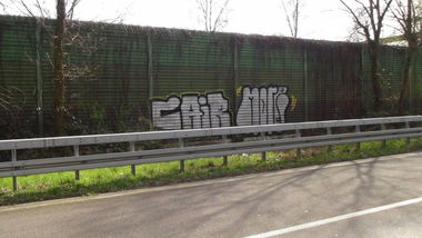 Graffiti Bombing - Photo by Dorfseufer69 - CAIR, MORE
