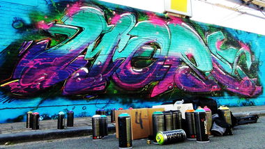 Graffiti Wall - Photo by Dorfseufer69 - meeting, of, styles (2014)