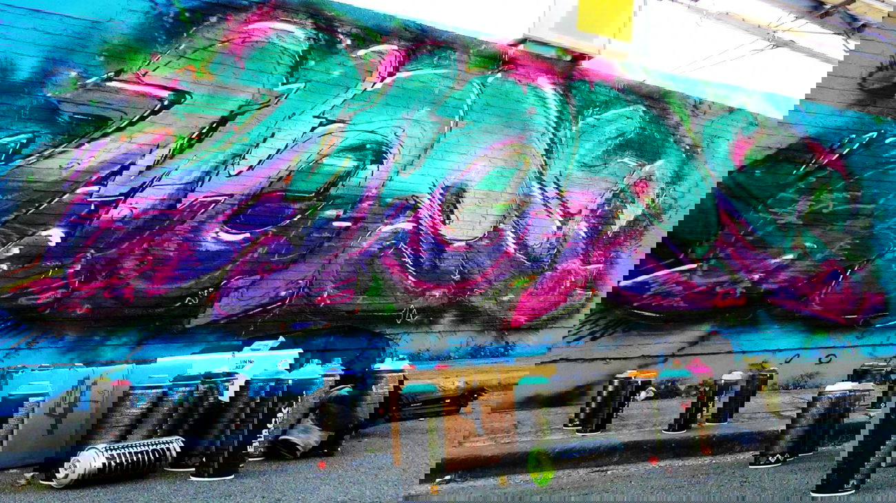 Graffiti Wall - Photo by Dorfseufer69 - meeting, of, styles (2014)