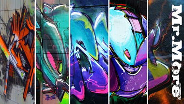 Graffiti Wall - Photo by Dorfseufer69 - https://www.facebook.com/pages/MrMore/1461092784175525 (2014)