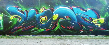 Graffiti Wall - Photo by Dorfseufer69 - Mr.More, 2014