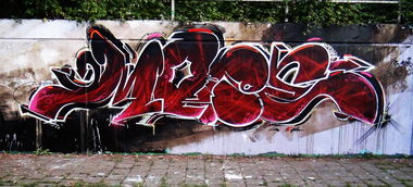 Graffiti Wall - Photo by Dorfseufer69 - Mr.More, RGB, WAND