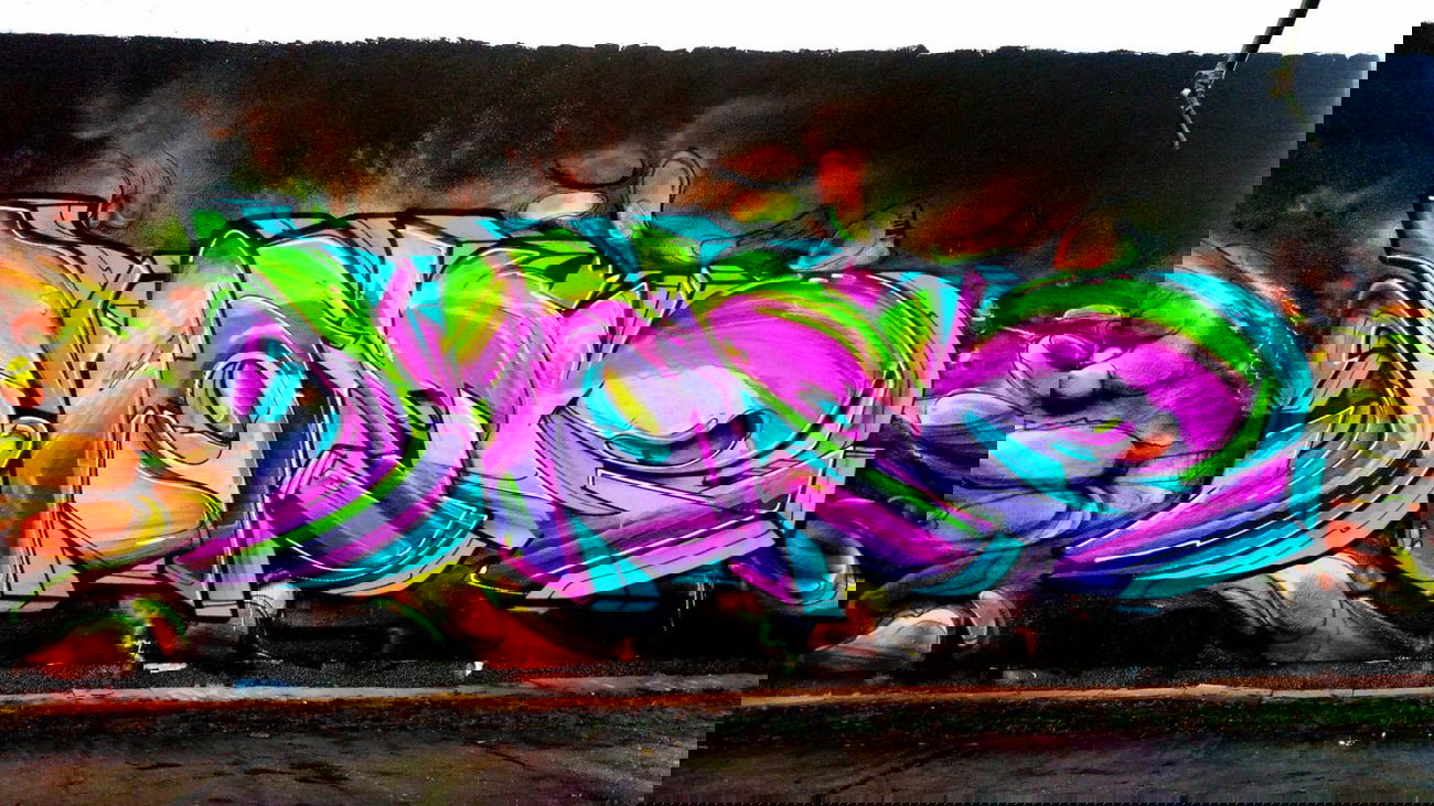 Graffiti Wall - Photo by Dorfseufer69 - Mr.MORE, &, Mr.MORE (2015)