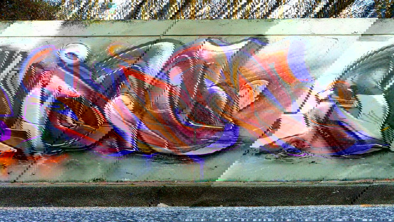 Graffiti Wall - Photo by Dorfseufer69 - More, Cops, Plb`s (2014)