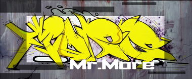 Graffiti Artwork - Photo by Dorfseufer69 - Mr.More (2014)