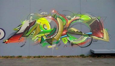 Graffiti Wall - Photo by Dorfseufer69 - nrw, graffiti, graff (2017)