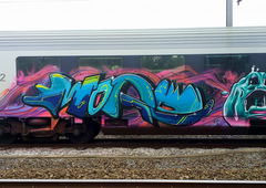 Graffiti Train - Photo by Dorfseufer69 - MORE, 2015, Train (2015)