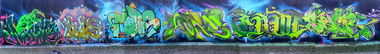 Graffiti Wall - Photo by Dorfseufer69 - MONE, BUDS, MODUS