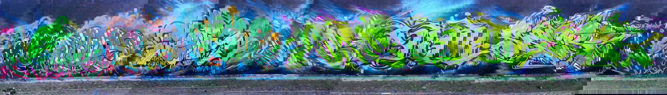 Graffiti Wall - Photo by Dorfseufer69 - MONE, BUDS, MODUS
