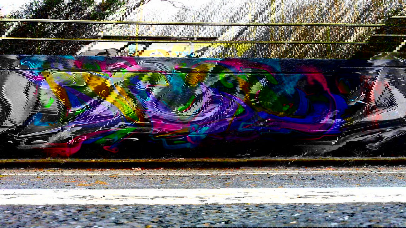 Graffiti Wall - Photo by Dorfseufer69 - Düsseldorf, Neuss, Rostock (2014)