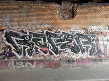 Graffiti Bombing in Deutschland - Photo by Dorfwriter - raper (2014)