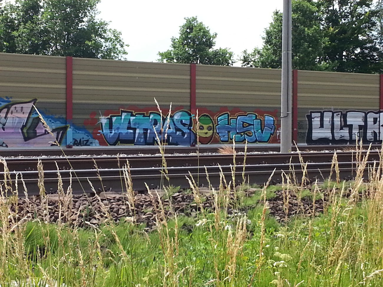 Graffiti in Germany - Photo by Dorfwriter - ultras, hsv, pt98 (2015)