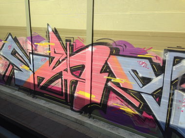 Graffiti Wall in Deutschland - Photo by Dorfwriter - nes, gms, utop (2015)