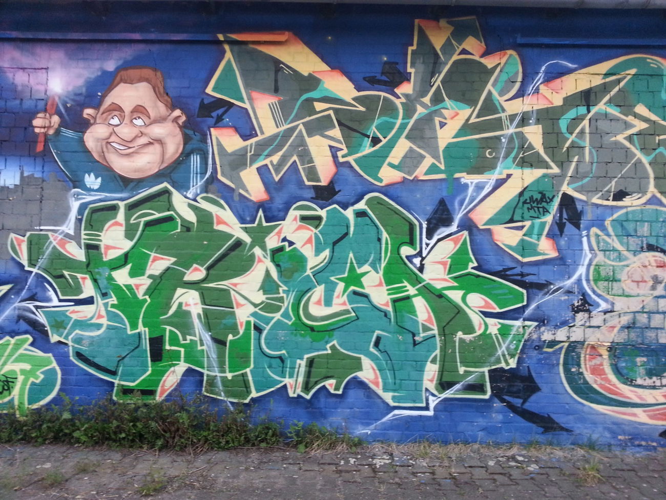 Graffiti Wall in Deutschland - Photo by Dorfwriter - trica186