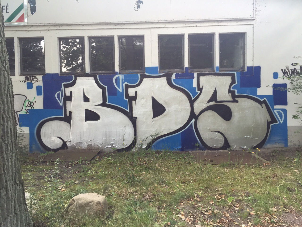 Graffiti Bombing in Arendsee (altmark) - Photo by Dorfwriter - BDS, Crew (2015)