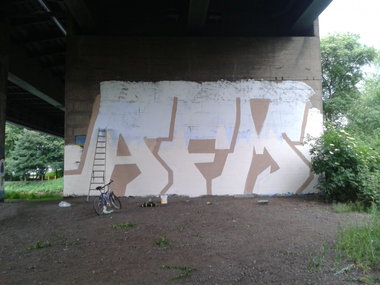 Graffiti Bombing - Photo by Dosentrieb - afm, kose, cose (2013)