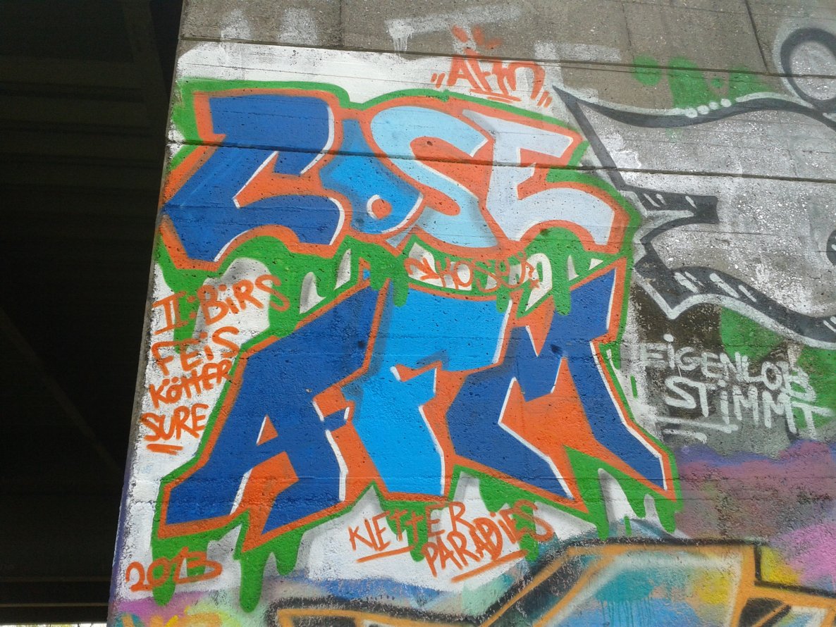 Graffiti Wall - Photo by Dosentrieb - afm, cose, kose (2013)