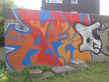 Graffiti Wall - Photo by Dosentrieb - afm, ps, kose