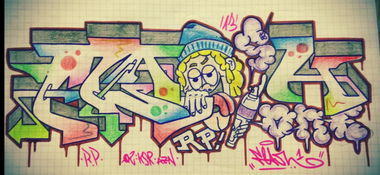 Graffiti Sketch - Photo by Dosenwahn - FLASH, RP (2013)