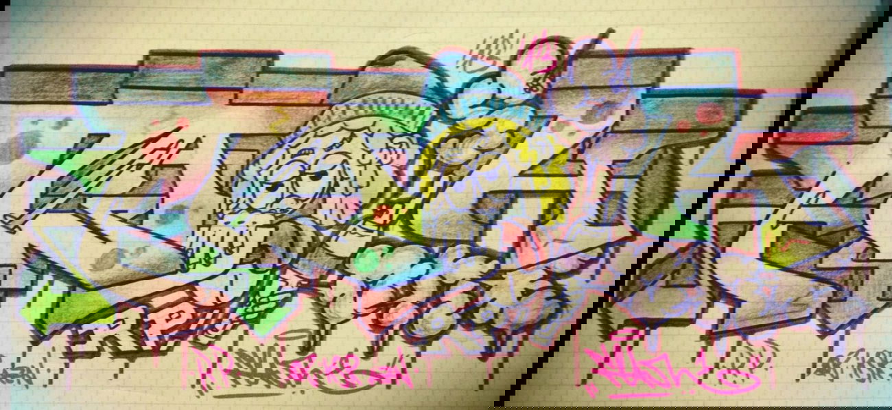 Graffiti Sketch - Photo by Dosenwahn - FLASH, RP (2013)