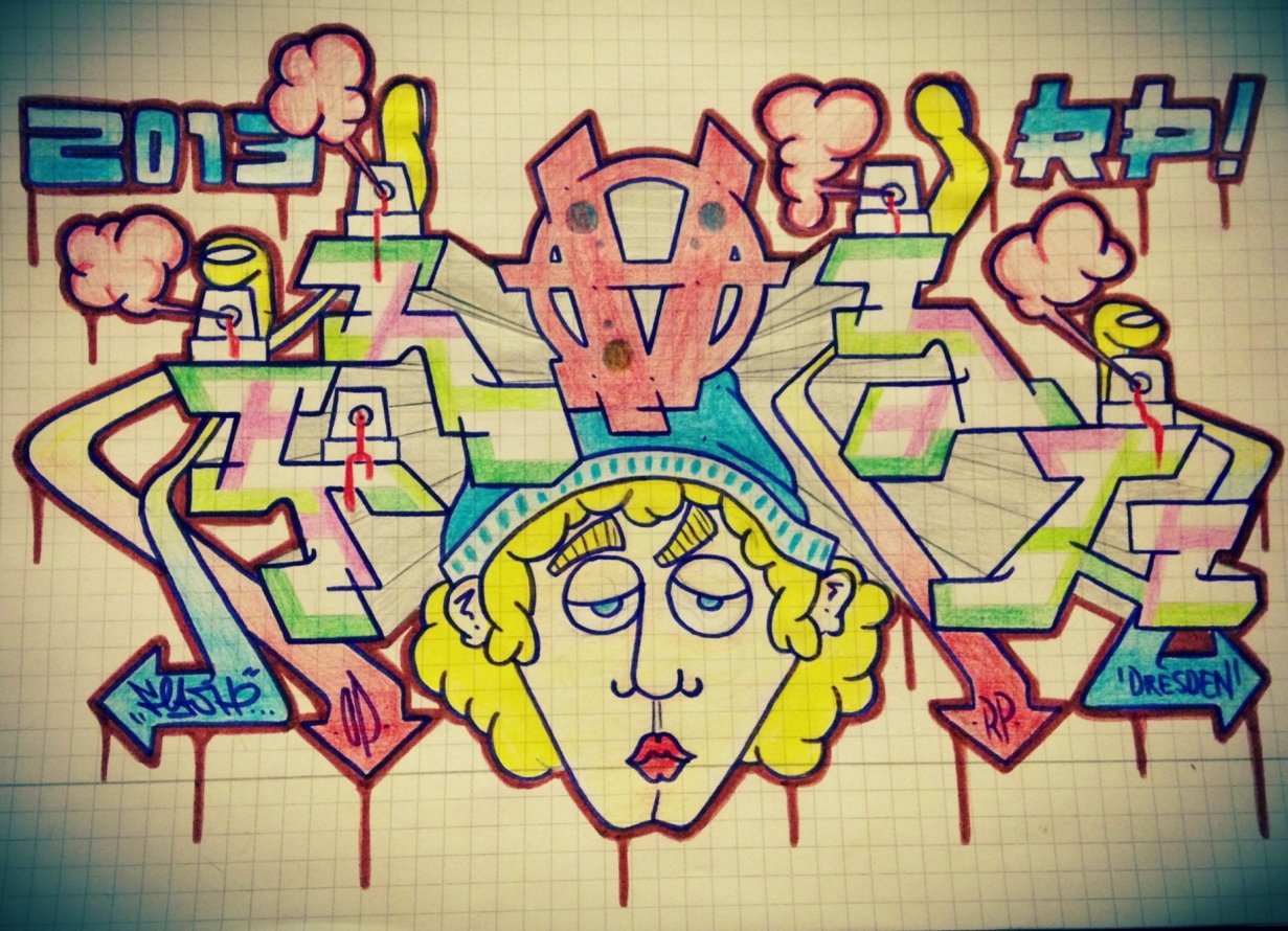 Graffiti Sketch - Photo by Dosenwahn - FLASH, RP