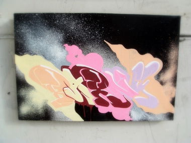 Graffiti Artwork - Photo by Dosug - Dosug, Canvas, Russia (2011)