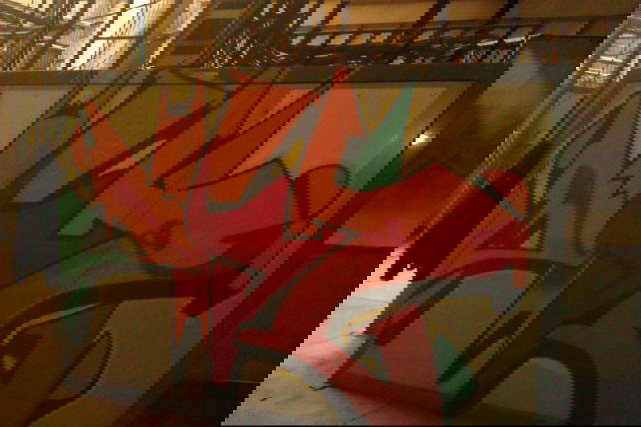 Graffiti Wall - Photo by Downtownpaint (2014)