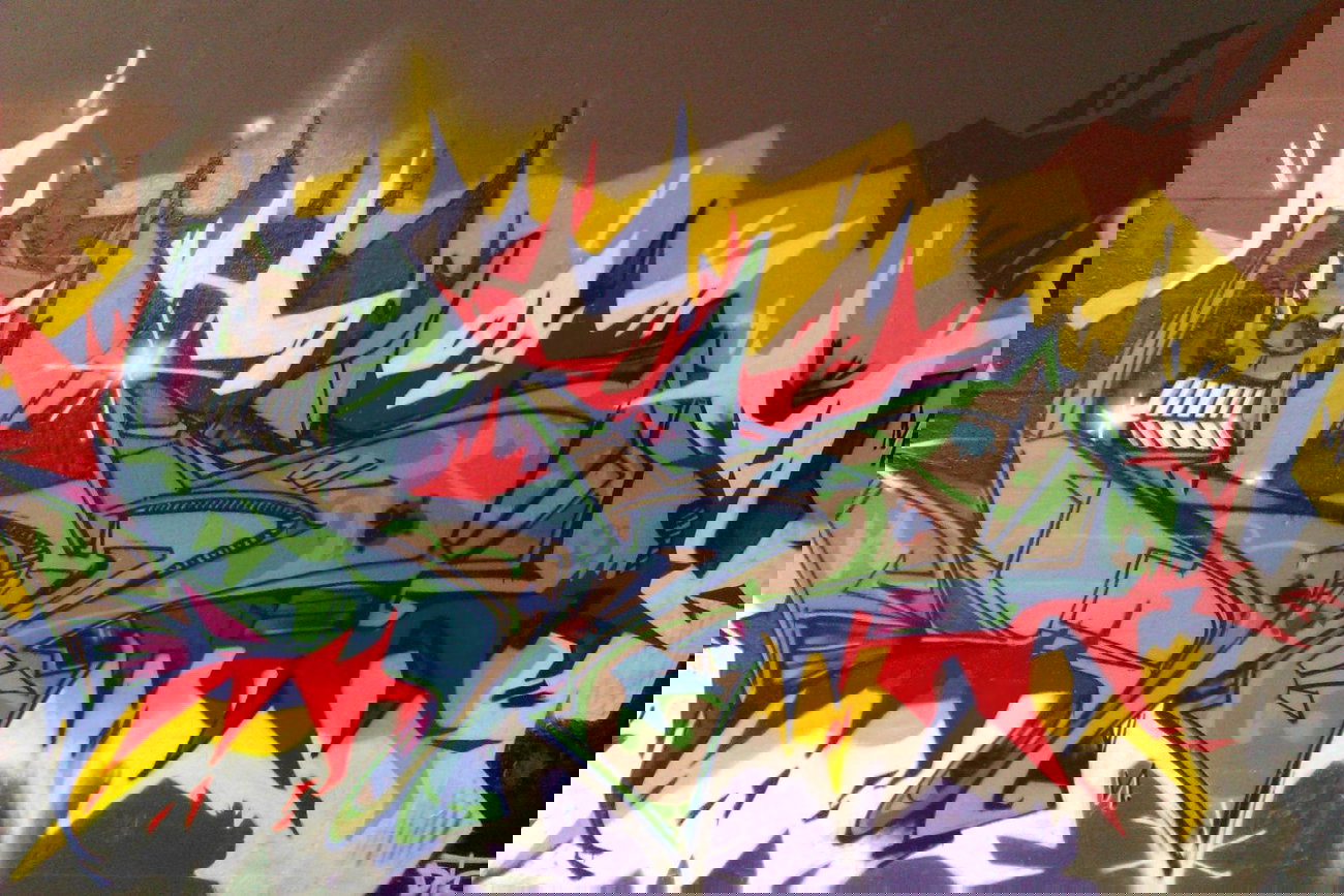 Graffiti Wall - Photo by Downtownpaint (2014)