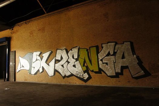 Graffiti Bombing - Photo by Downtownpaint - abandoned (2014)