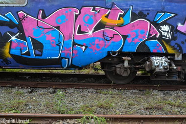 Graffiti Train - Photo by Downtownpaint