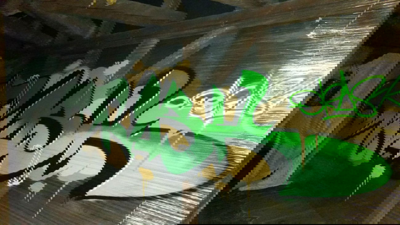 Graffiti Artwork in Halle  nietleben - Photo by Drask (2015)