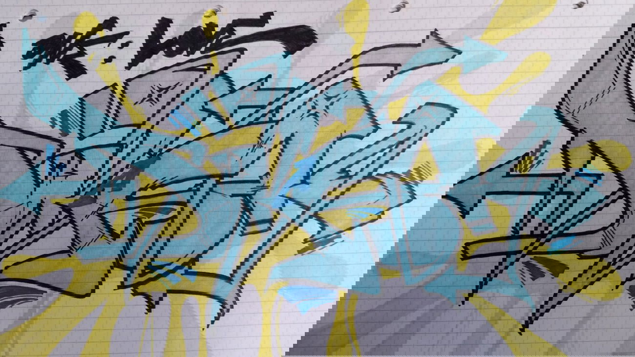 Graffiti Sketch - Photo by Drask (2013)